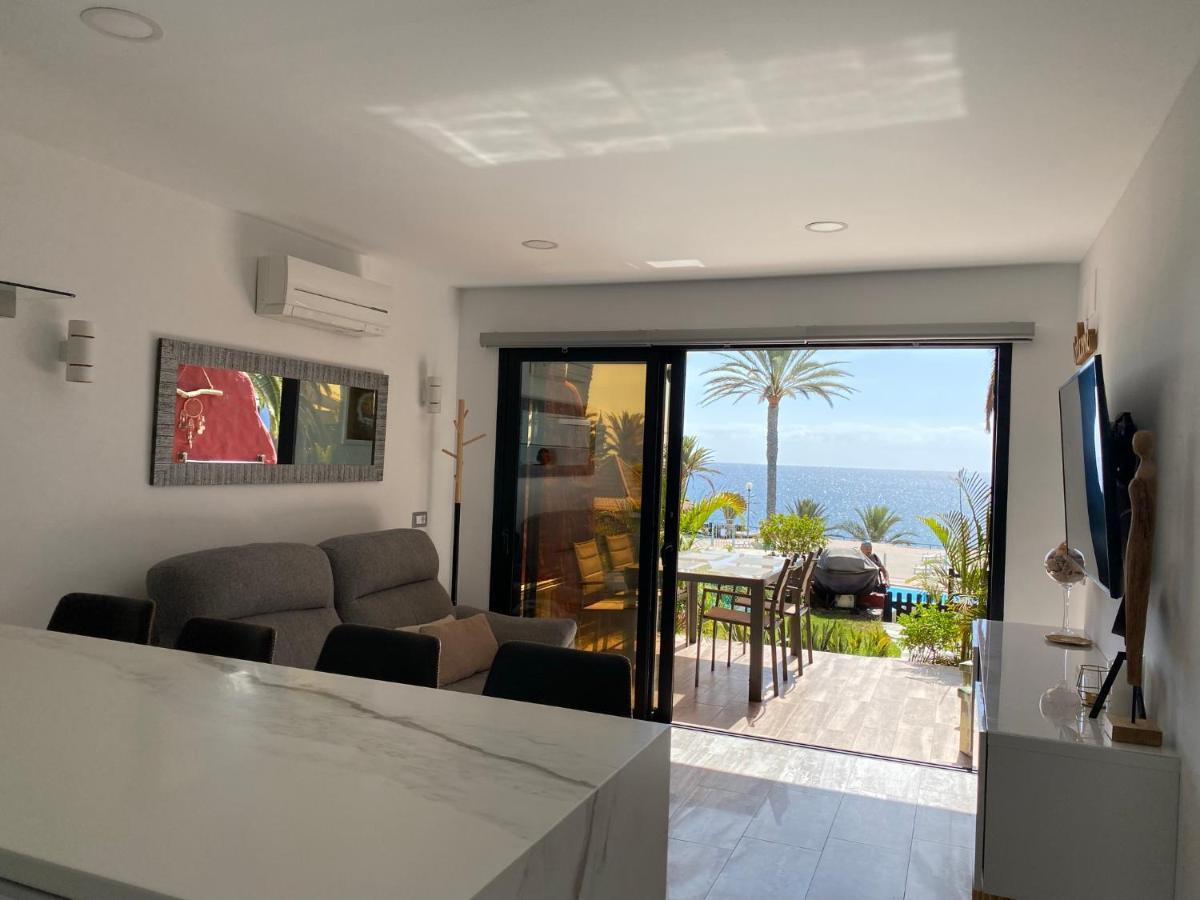 First Beachline Deluxe With Garden And Terrasse In Sun Club San Bartolomé Esterno foto