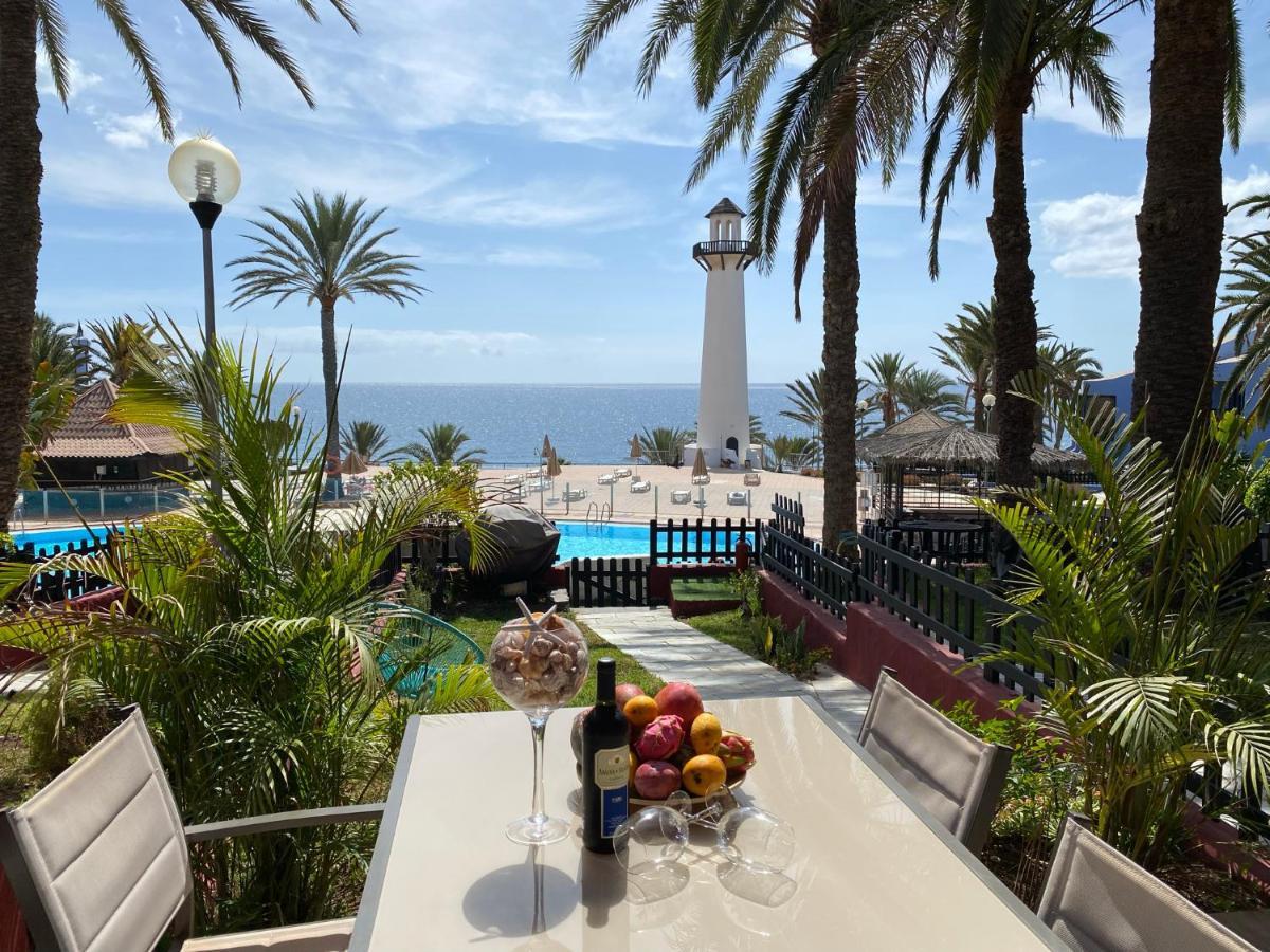 First Beachline Deluxe With Garden And Terrasse In Sun Club San Bartolomé Esterno foto