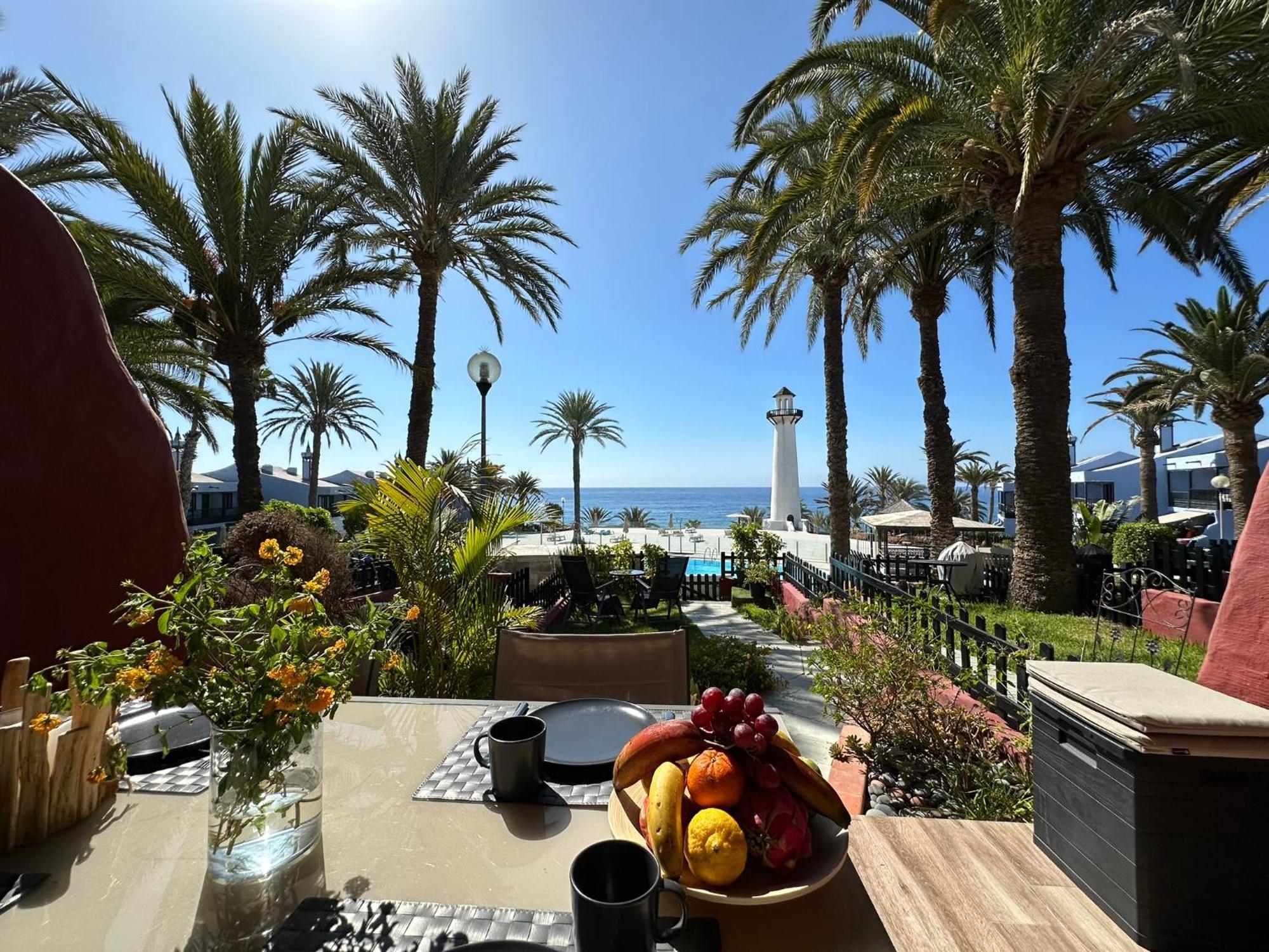 First Beachline Deluxe With Garden And Terrasse In Sun Club San Bartolomé Esterno foto